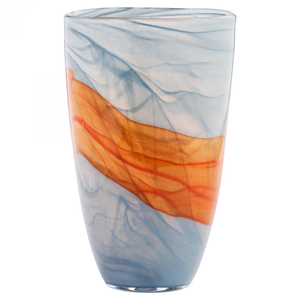 Pacaya Vase | Grey | Orange | Tall