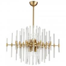 Cyan Designs 09225 - Quebec Pendant | Aged Brass | Wide