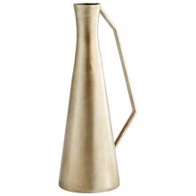 Cyan Designs 09861 - Dhaka Vase | Nickel - Small