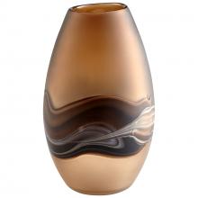 Cyan Designs 10480 - Nina Vase | Amber Swirl | Medium