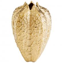 Cyan Designs 10801 - Pores Vase | Gold | Medium