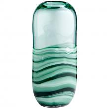 Cyan Designs 10885 - Torrent Vase | Green-Squat