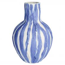 Cyan Designs 12187 - Ripple Vase | Chalk White | Squat