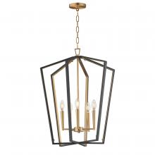 Maxim 28615BKNAB - Melrose-Entry Foyer Pendant