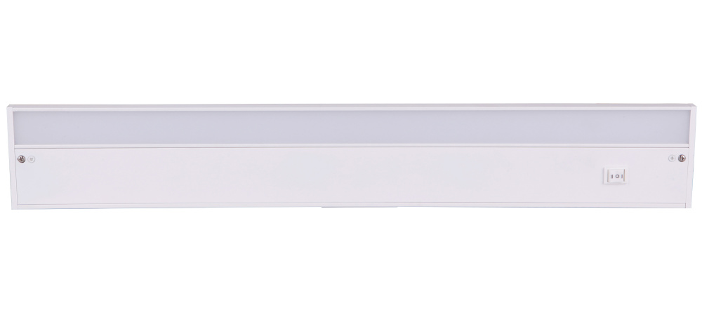 24" Under Cabinet LED Light Bar in White