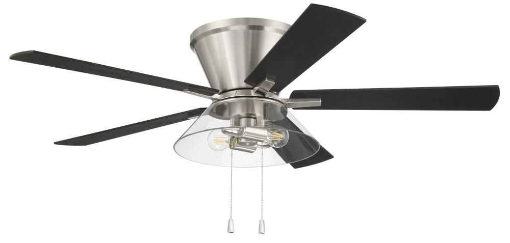 Insight 52" 5-Blade Ceiling Fan Brushed Nickel finish