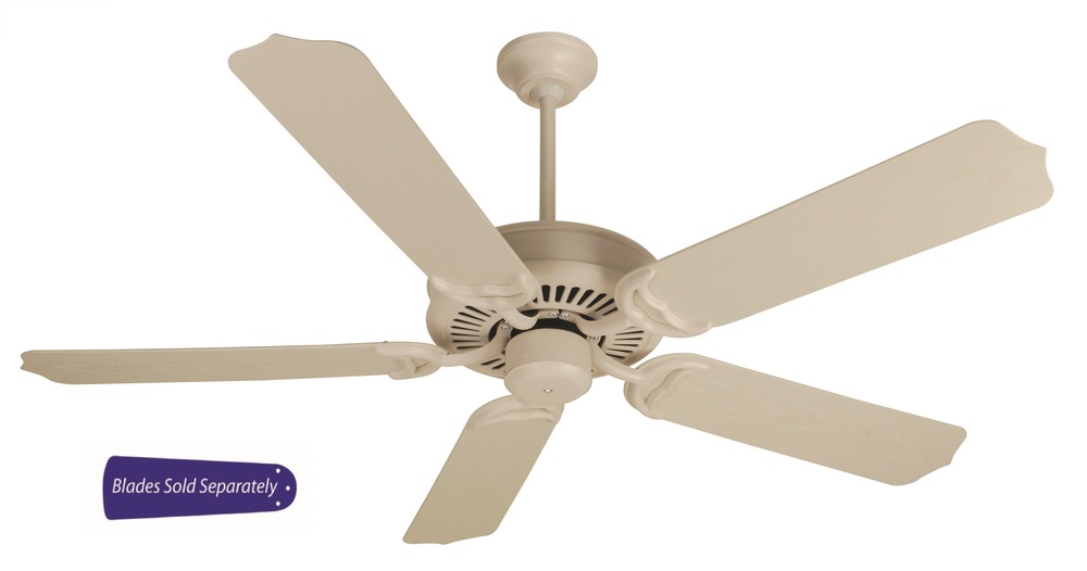 52" Ceiling Fan, Blade Options