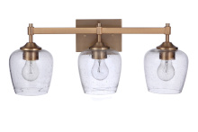 Craftmade 12422SB3 - Stellen 3 Light Vanity in Satin Brass