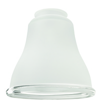 Craftmade 244 - Square Frost Glass Replacement Glass