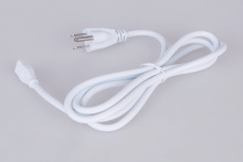 Craftmade CUC10-PG5-W - 5'  Under Cabinet Light Cord and Plug in White