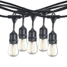 Bulbrite 810162 - STRING15/E26/BLACK-LEDS14-24KIT