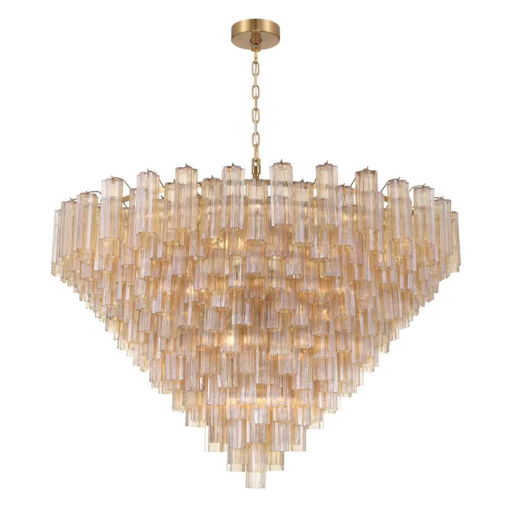 Addis 62'' Aged Brass Chandelier
