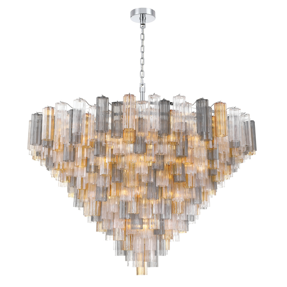 Addis 62'' Polished Chrome Chandelier