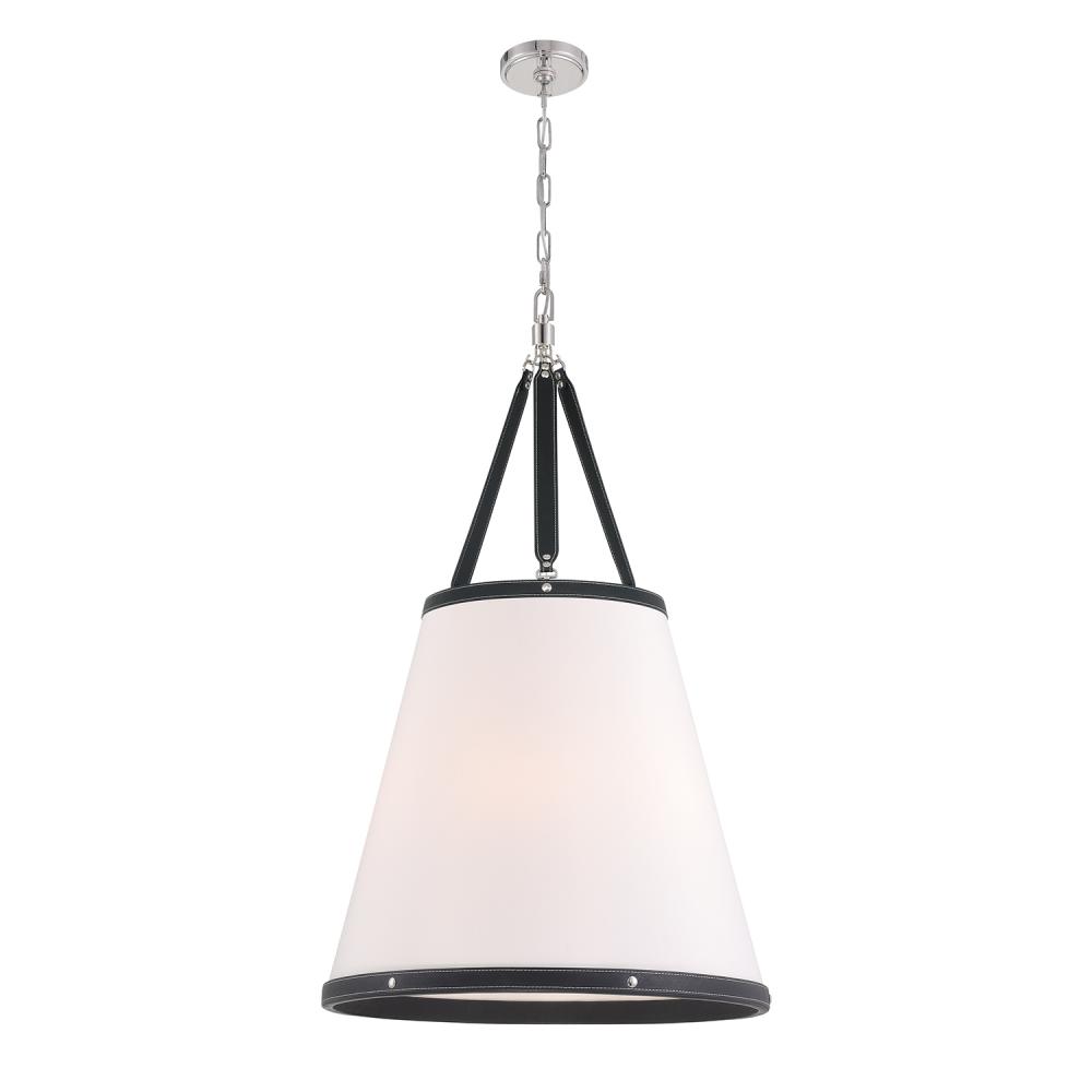 Libby Langdon Callahan 21'' Polished Nickel Pendant