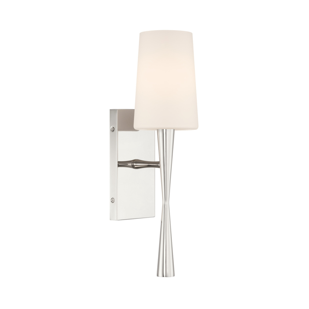 Trenton 5'' Polished Nickel Sconce