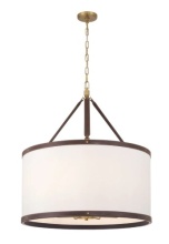 Crystorama CAL-2408-LG - Libby Langdon Callahan 28'' Luxe Gold Pendant