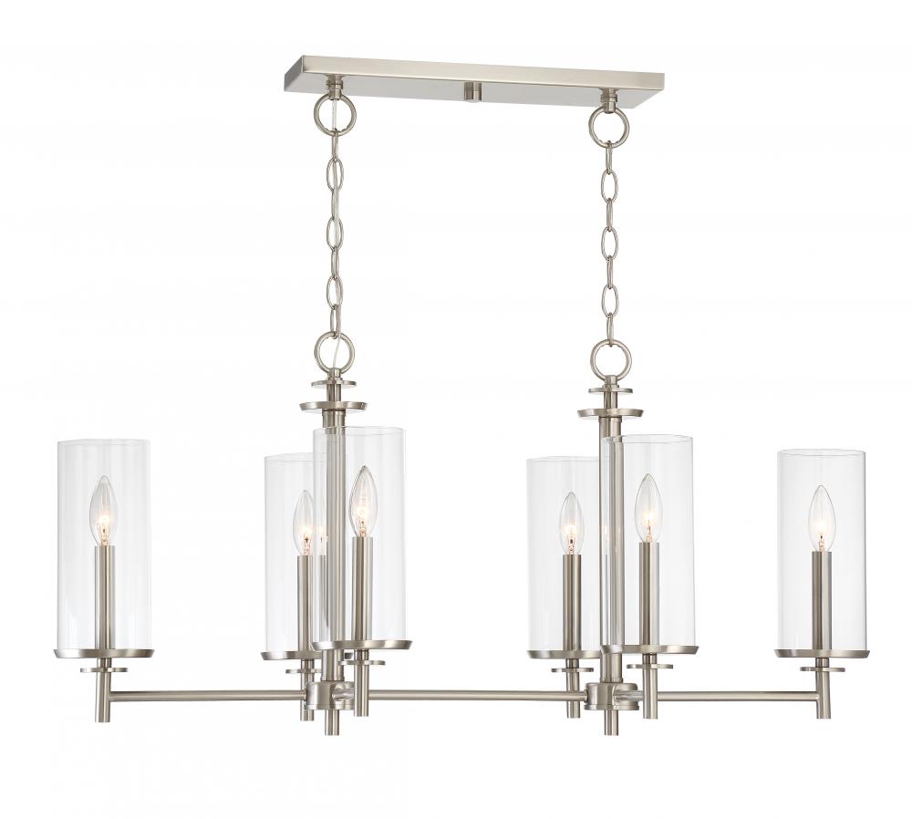 Harlowe 6 Light Island