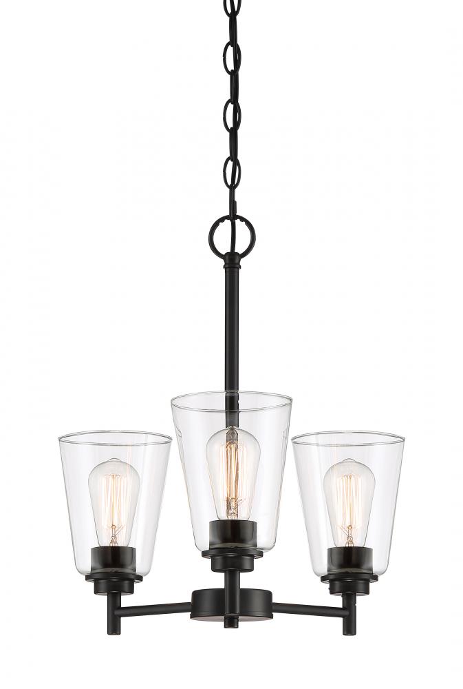 Westin 18" 3-Light Chandelier