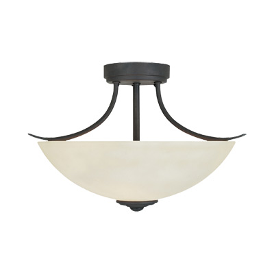 Montego 2-Light Semi Flush