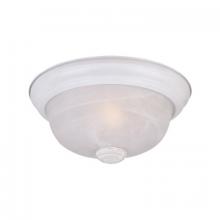 Designers Fountain 1257S-WH-AL - Reedley 11.25" 2-Light Flush Mount