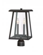 Designers Fountain 22636-BNB - Calderwood Exteior Post Lantern