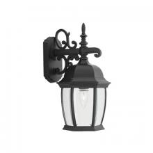 Designers Fountain 2421-BK - Tiverton 16" 1-Light Outdoor Wall Lantern