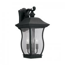 Designers Fountain 2722-BK - Chelsea 18.25" 3-Light Outdoor Wall Lantern