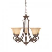 Designers Fountain 81885-FSN - Mendocino 5 Light Chandelier