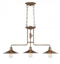 Designers Fountain 85438-OSB - Newbury Station Island Pendant