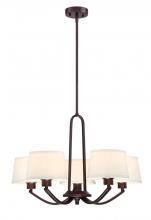Designers Fountain 88585-SB - Studio 5 Light Chandelier