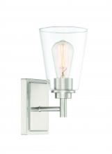 Designers Fountain 95701-SP - Westin 10.75" 1-Light Wall Sconce