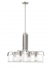 Designers Fountain 96284-SP - Riley 4 Light Chandelier