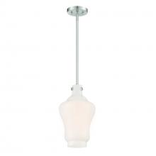 Designers Fountain D229M-9P-BN - Moonlight 9" 1-Light Pendant