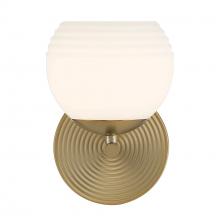 Designers Fountain D251H-WS-BG - Moon Breeze 8.25" 1-Light Wall Sconce