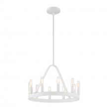 Designers Fountain D254C-10CH-MW - Carousel 18" 10-Light Chandelier