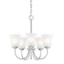 Designers Fountain D278M-5CH-BN - Bronson 20.25" 5-Light Chandelier