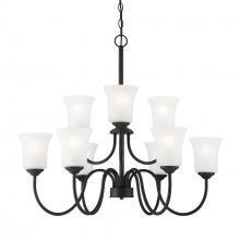 Designers Fountain D278M-9CH-MB - Bronson 30" 9-Light Chandelier