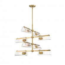 Designers Fountain D279M-8CH-BG - Latitude 28.5" 8-Light Chandelier