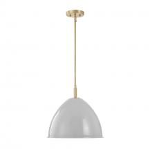 Designers Fountain D287M-15P-BG - Biba 15" 1-Light Pendant