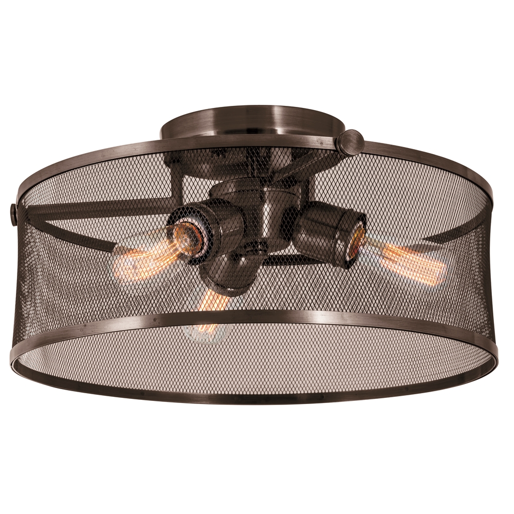 GASTOWN 3 LT SEMI FLUSH