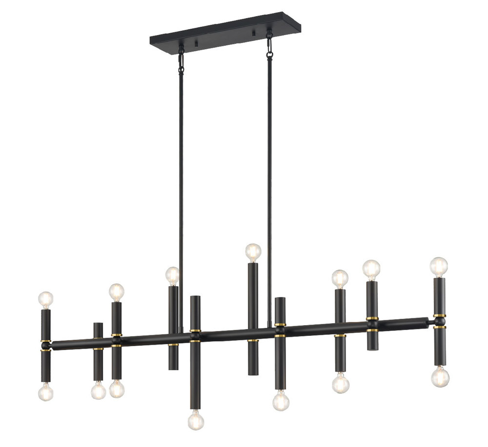 KLONDIKE 14 LT LINEAR PENDANT