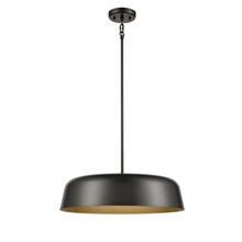 DVI DVP40924GR - TUQUE 26" LARGE LED PENDANT