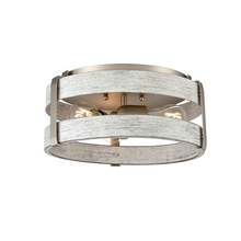 DVI DVP41832BN+BIW - FORT GARRY 3 LT FLUSH MOUNT