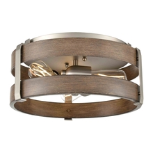 DVI DVP41832BN+BAW - FORT GARRY 3 LT FLUSH MOUNT