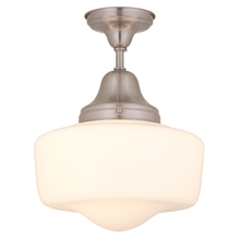 DVI DVP7511SN - SCHOOLHOUSE SEMI FLUSH MOUNT