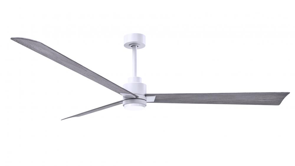 Alessandra - 72" Three Blade Transitional Ceiling Fan - 5CCT Integrated LED - Matte White Finish