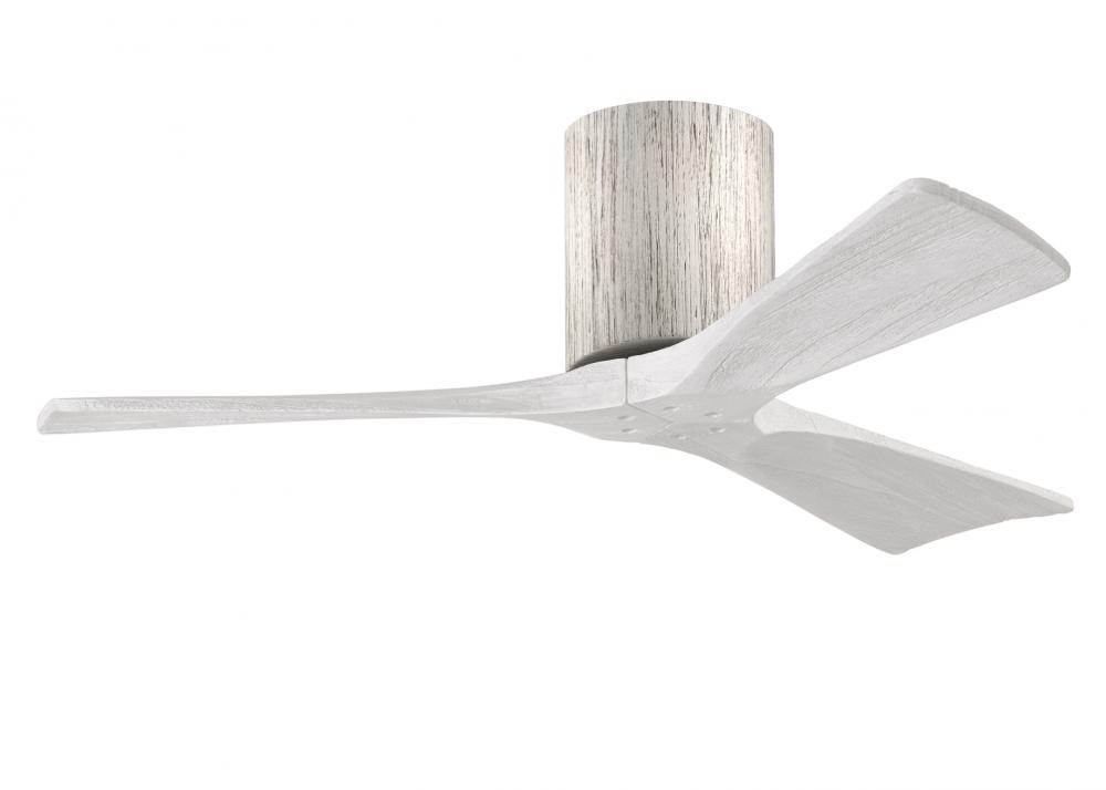 Irene - 3H - Barn Wood Tone - Matte White Blades - 42" Blades