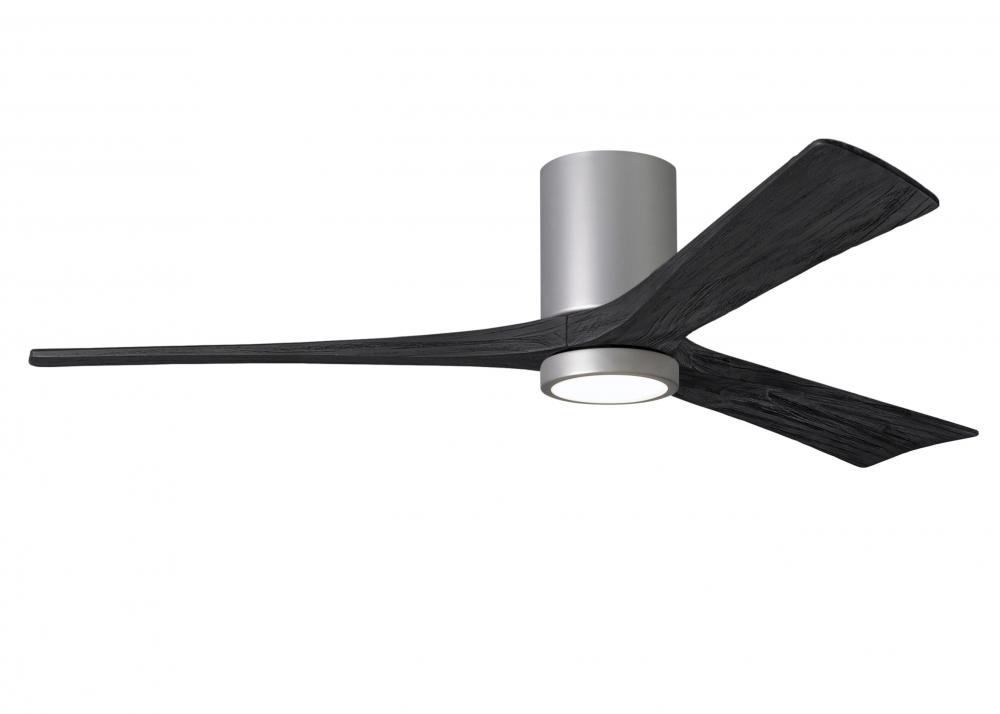 Irene - 3HLK - Brushed Nickel - Matte Black - 60" Blades