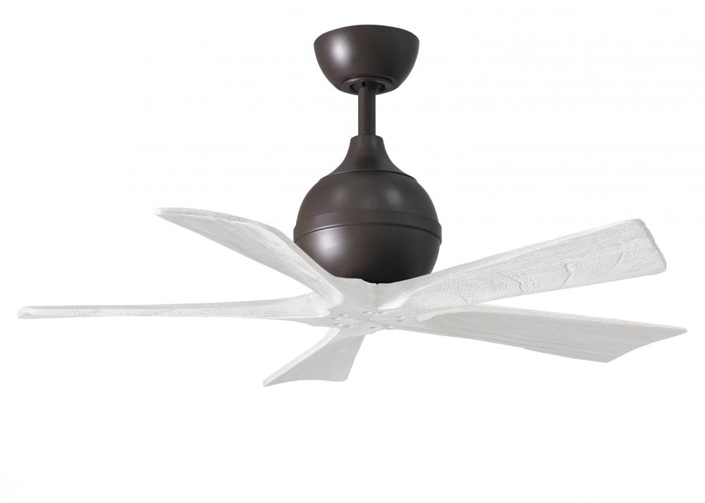 Irene 5 - Textured Bronze - Matte White - 42" Blades