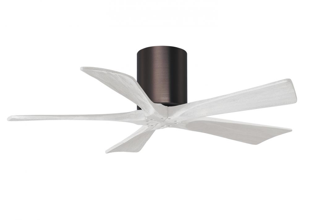 Irene - 5H - Brushed Bronze - Matte White - 42" Blades